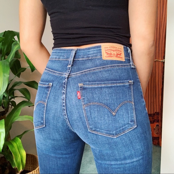 Levi's Denim - Levi // High Rise Skinny Jeans // high waisted